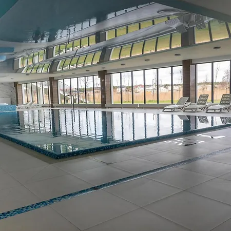Appartement With A View Of The River, Pool And Sauna Dziwnów